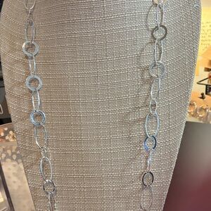 Kenneth Cole Silver Link Necklace